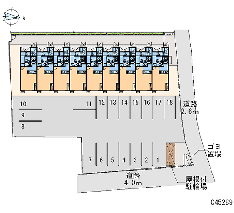 45289 Monthly parking lot