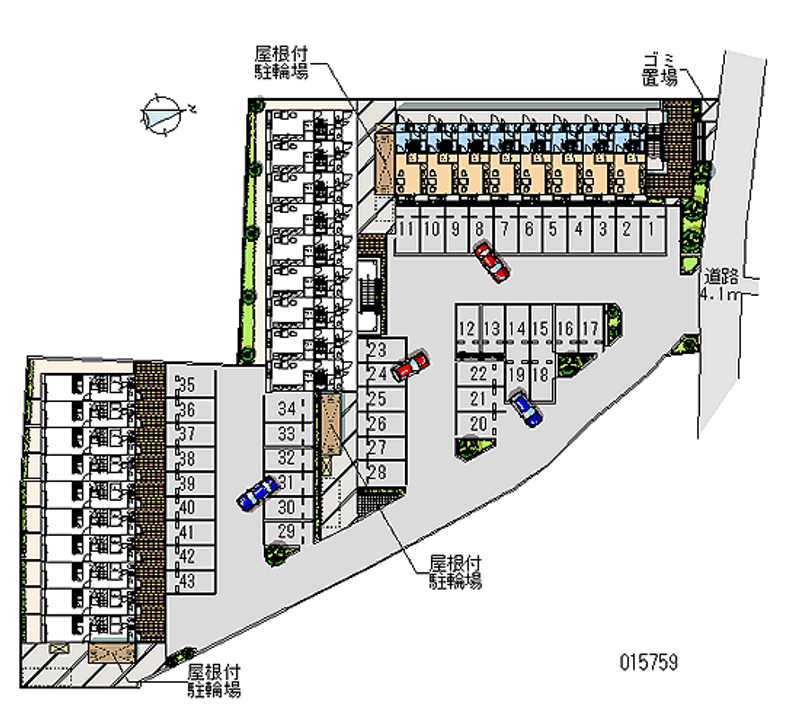 15759 bãi đậu xe hàng tháng