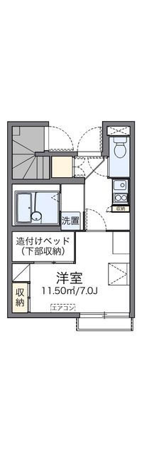 レオパレス幸玉 間取り図