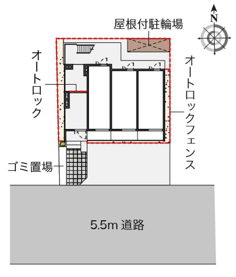 クレイノアクアラグーン 配置図