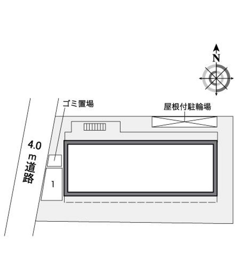 レオパレスヴァンメルベーユ 配置図