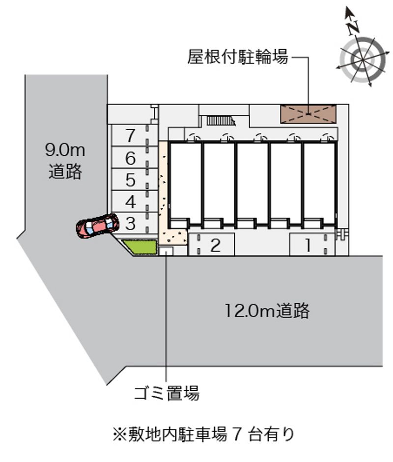 レオネクストグラースⅢ 配置図