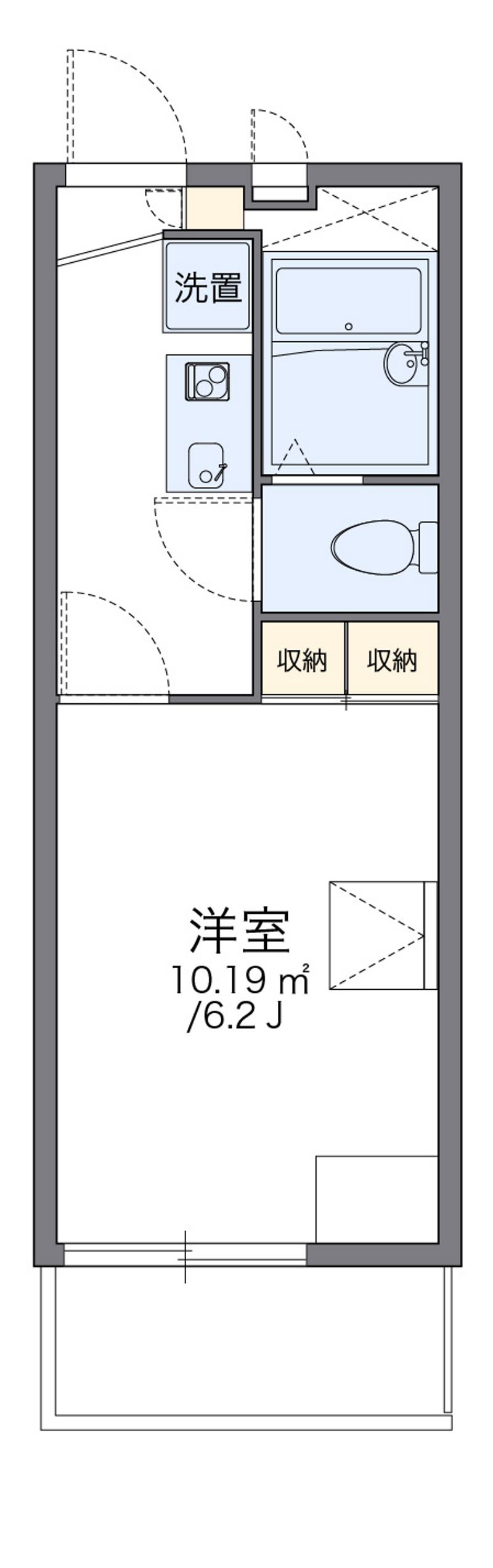 leopalace La・Terre Sơ đồ nhà