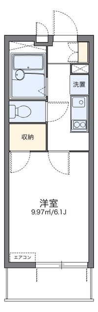 レオパレス青砥坂 間取図
