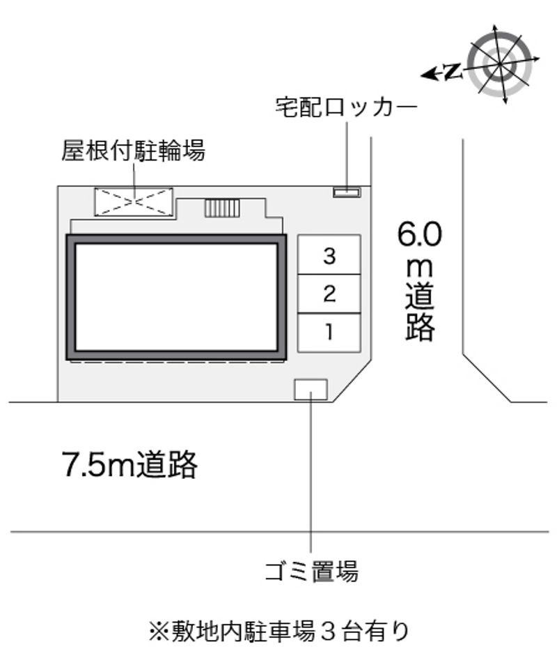 レオパレスソレイユ 配置図