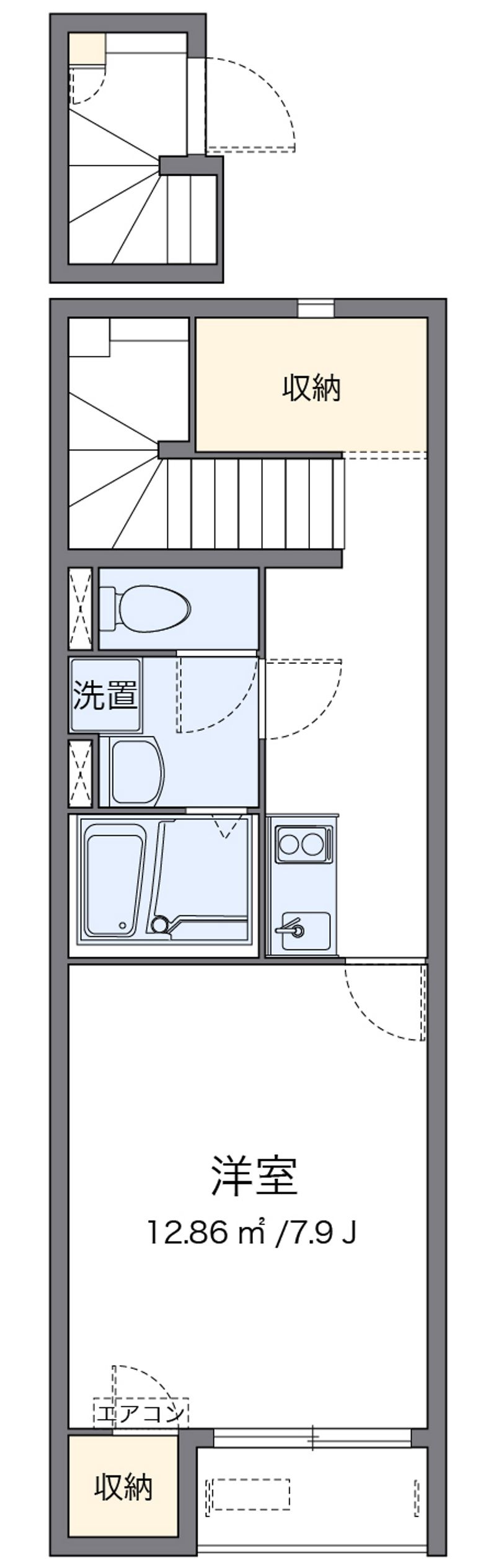 レオネクストパル 間取図