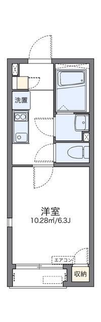 レオネクストディアコート北本 間取図