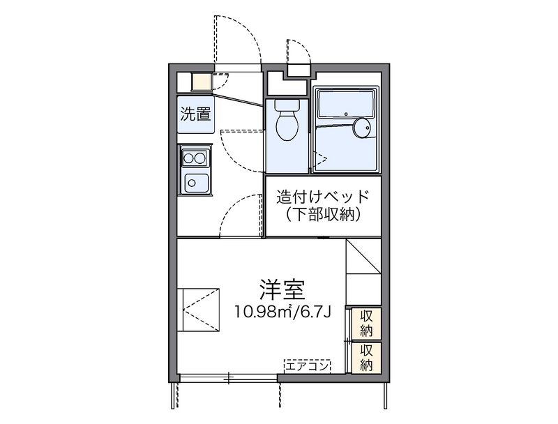 レオパレスカズ 間取り