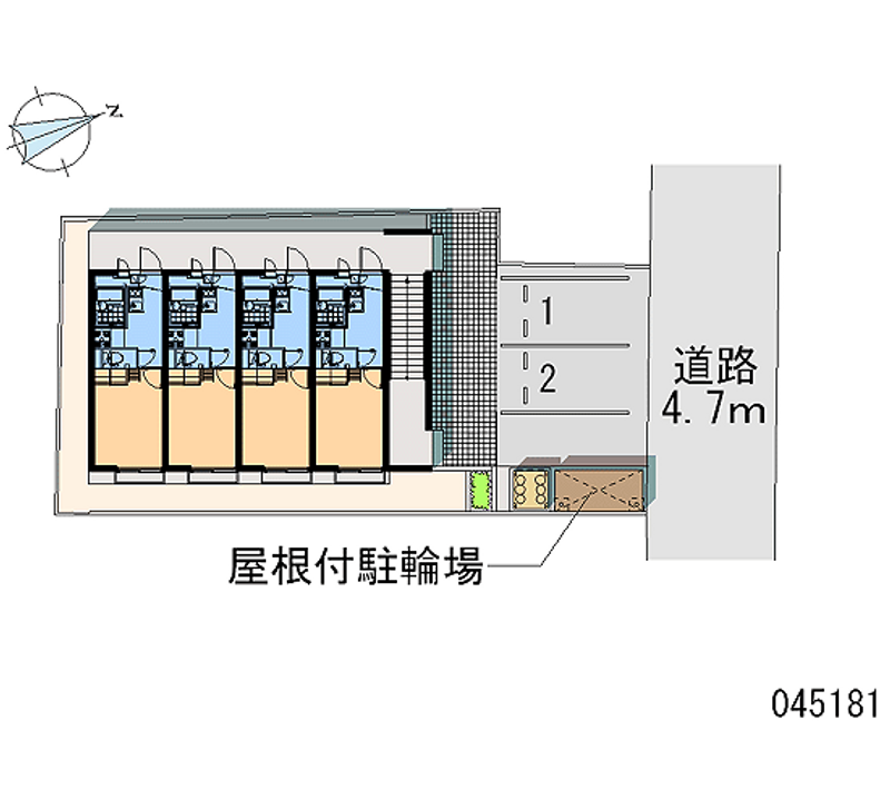 レオパレスＴＡＫＡ 月極駐車場