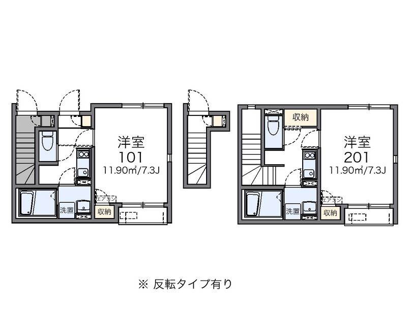 レオネクストアロハステイツ 間取図