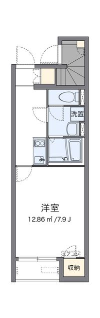 クレイノラ　グラシューズ　Ｍ 間取り図