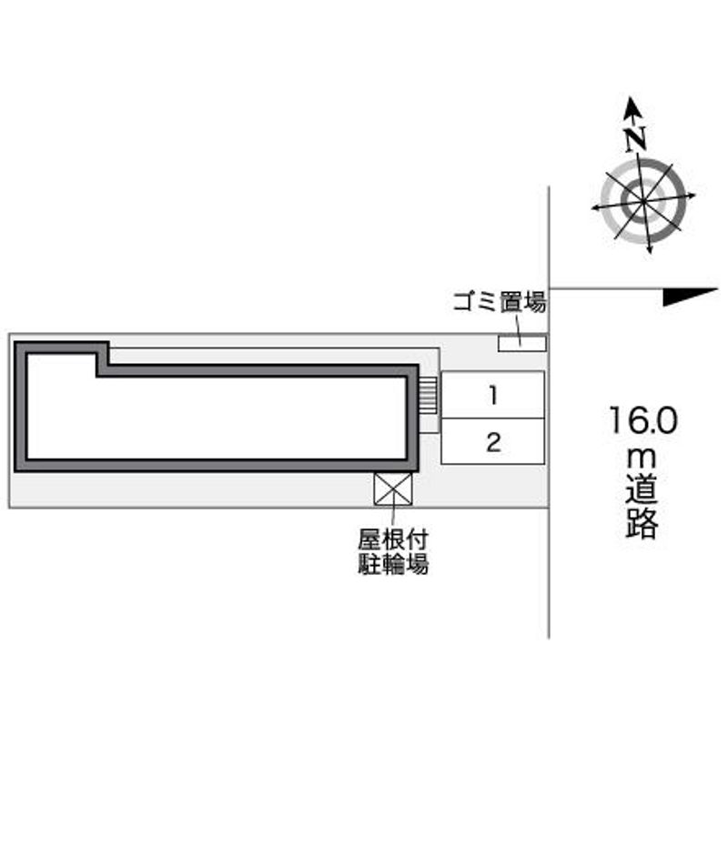 レオパレスＰＲＩＭＥ 配置図