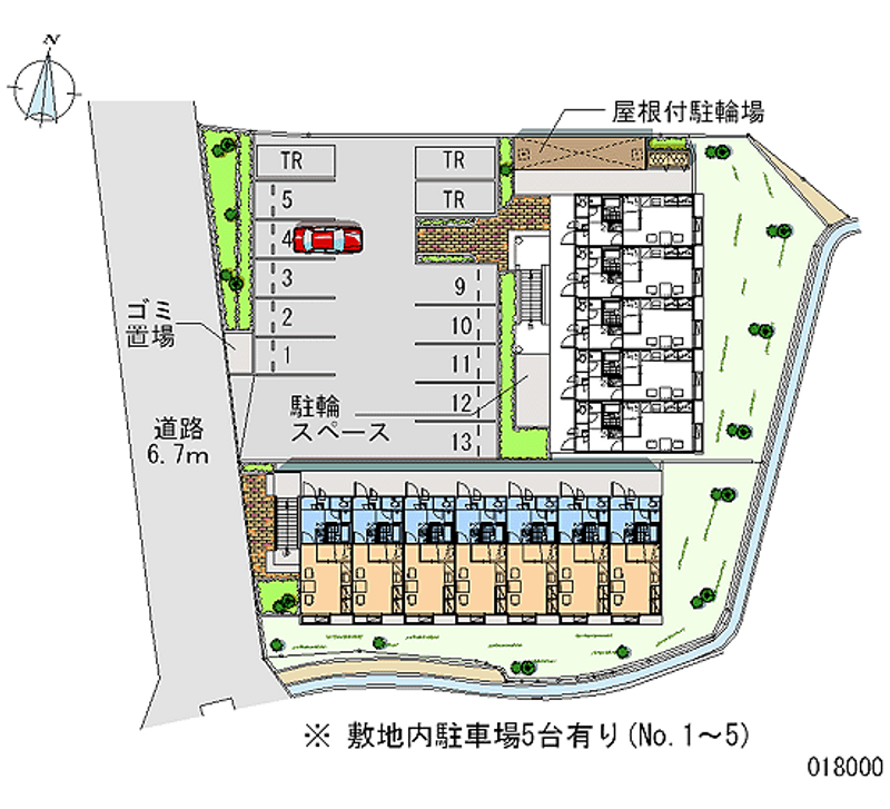 18000月租停車場