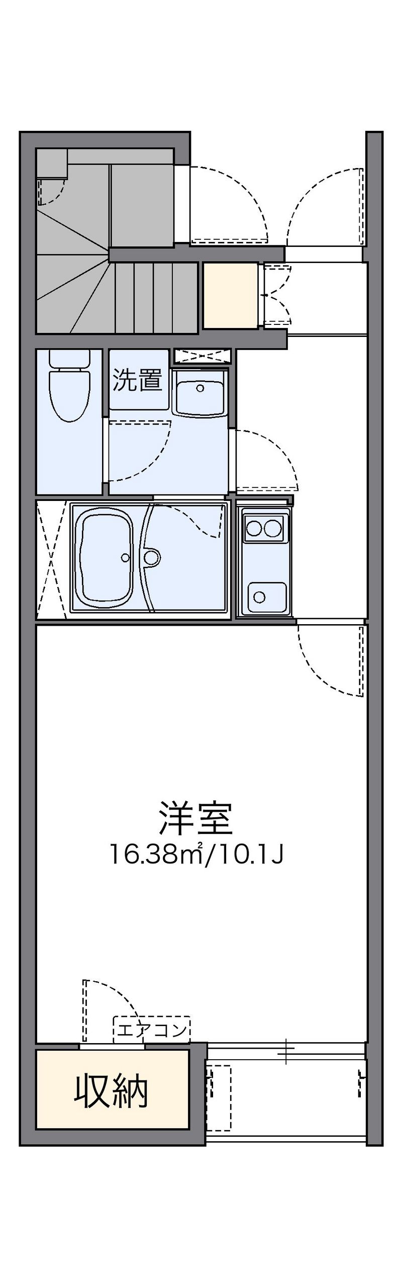 レオネクスト美樹 間取図