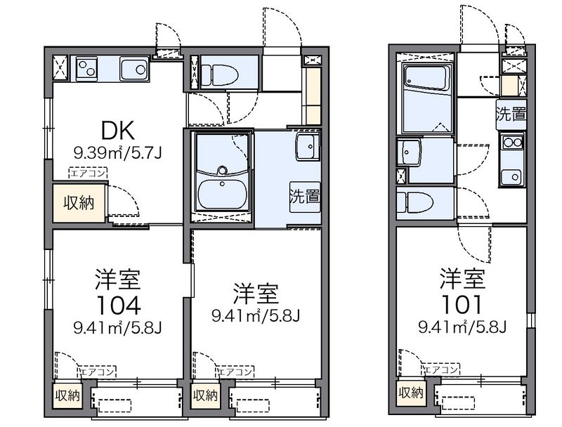 レオネクストＴＤＮ小泉 間取図
