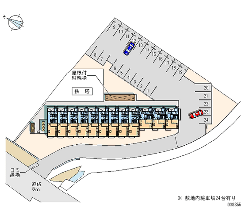 38355 bãi đậu xe hàng tháng