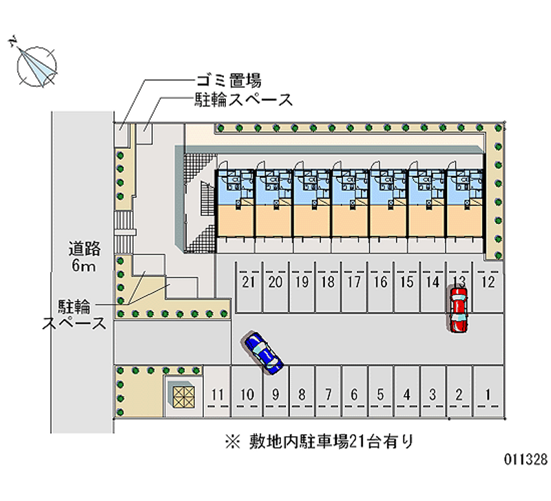 11328 Monthly parking lot