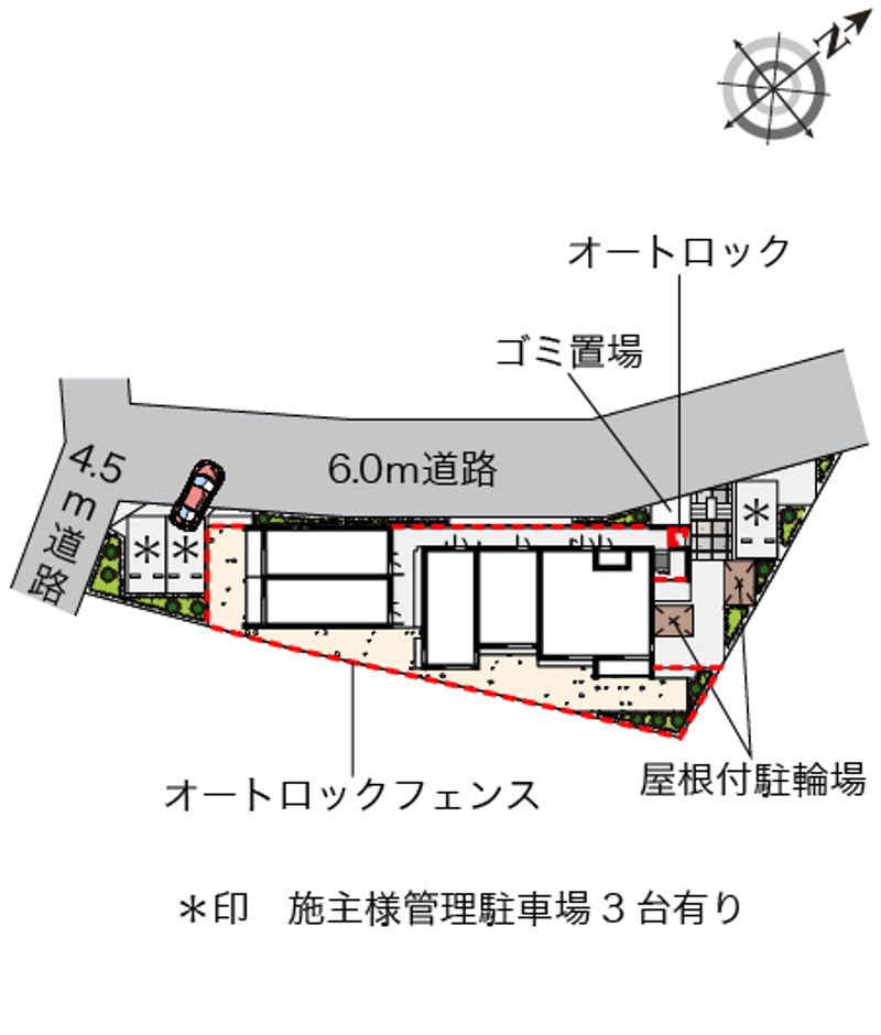 クレイノラ・プルミエール 配置図