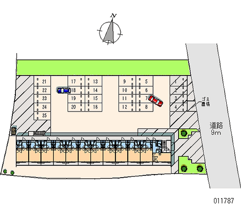 11787 Monthly parking lot