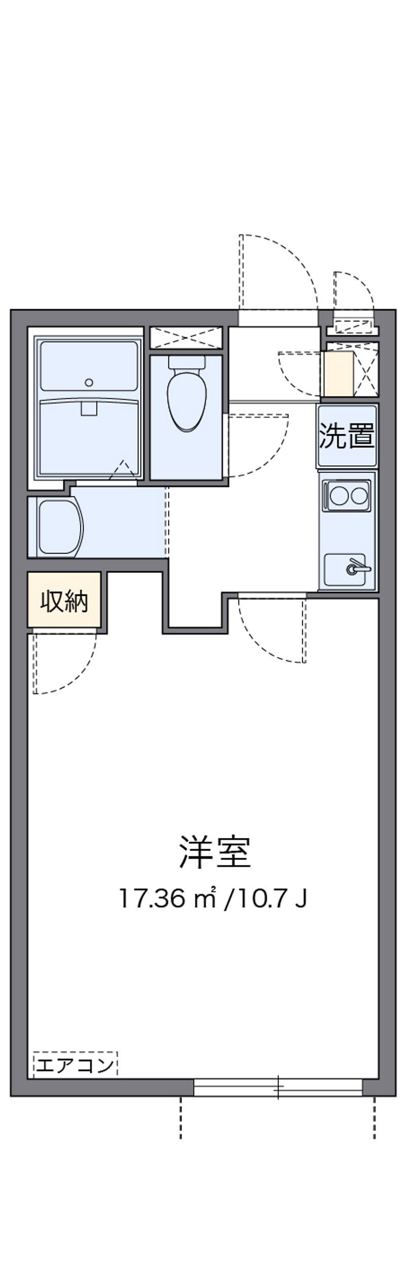 クレイノアルページュ 間取図