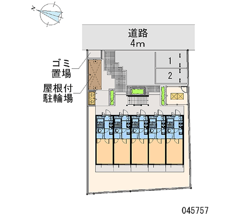 45757月租停車場