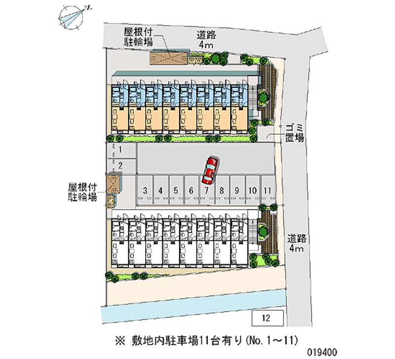 19400月租停车场