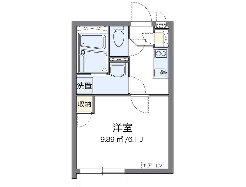 クレイノガーデンハイム 間取図