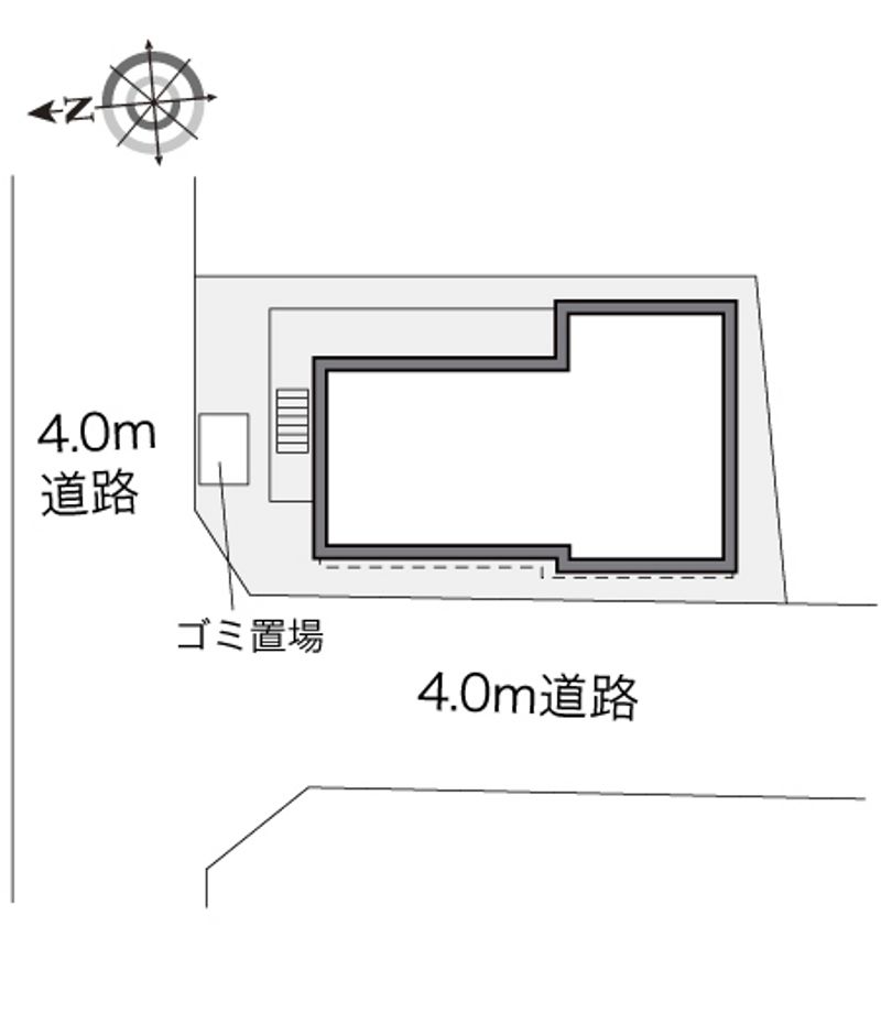 レオパレスサンハイツ 配置図
