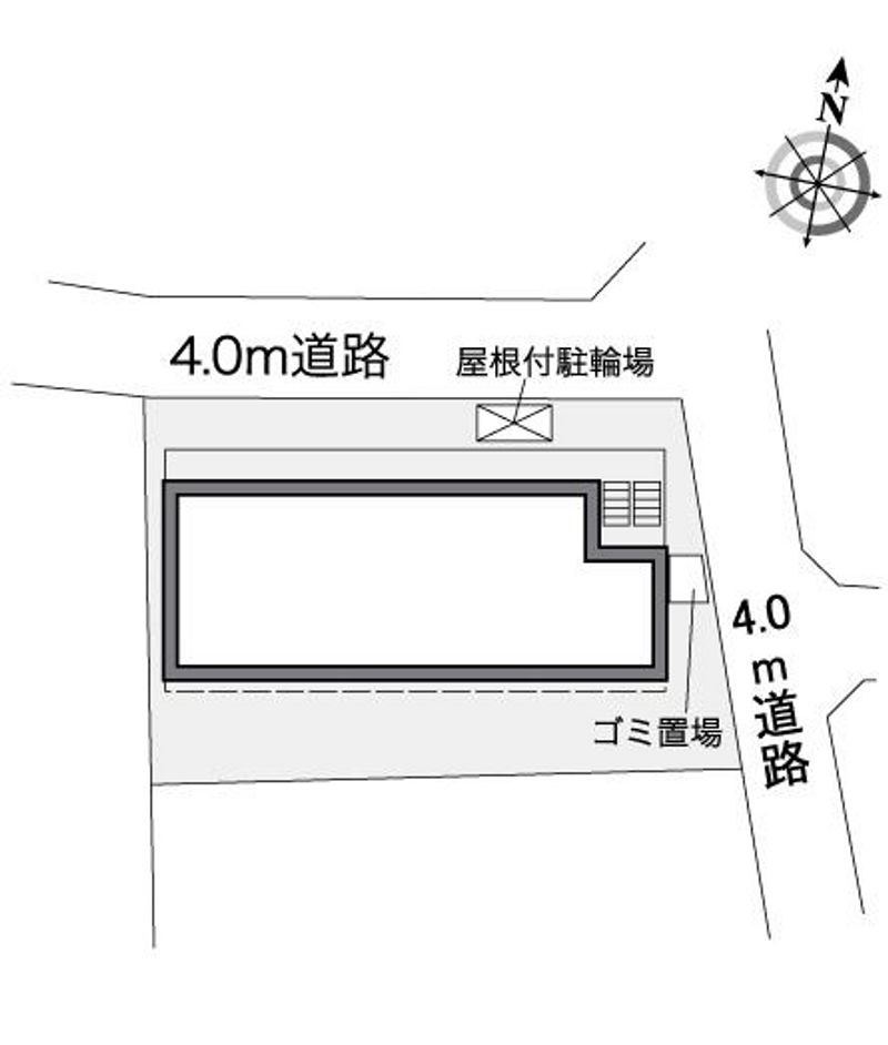 レオパレスバードⅡ 配置図