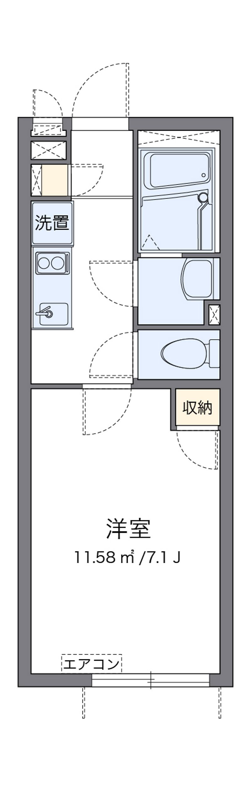 レオネクスト弦巻 間取り