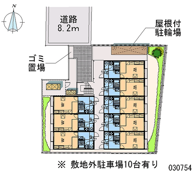 30754 Monthly parking lot