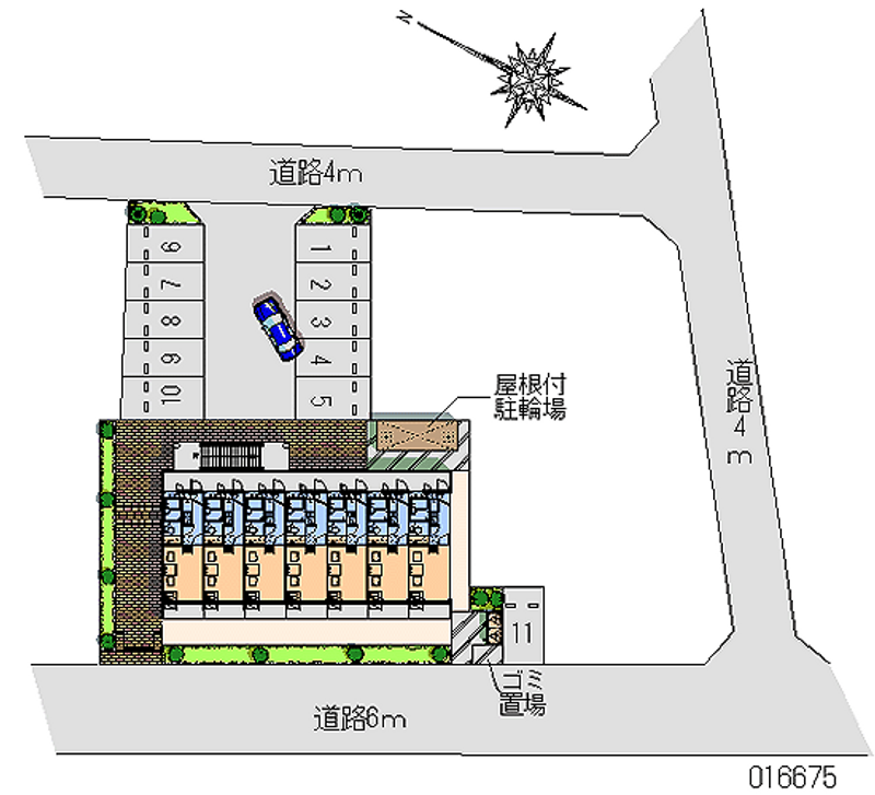 16675月租停車場