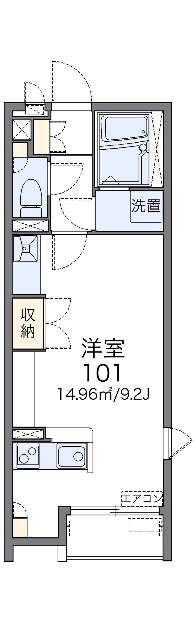 レオネクストサンセレーナ 間取図