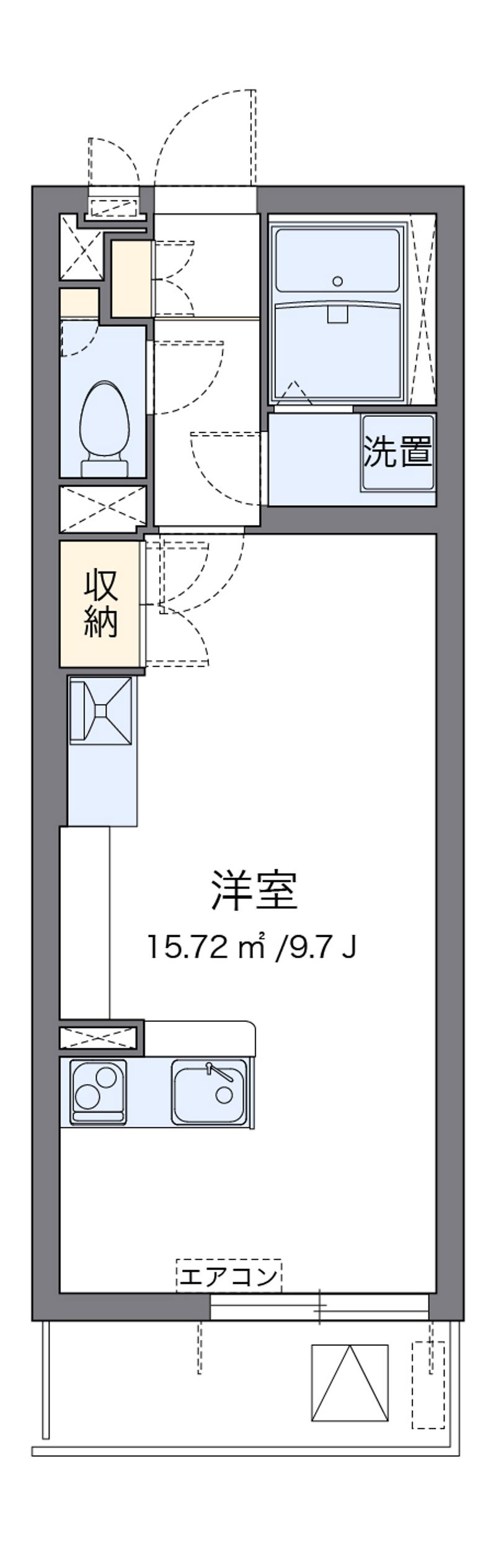 ミランダあおい 間取り