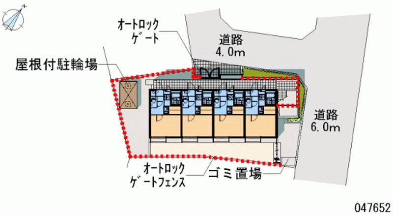 レオパレスネオ 区画図