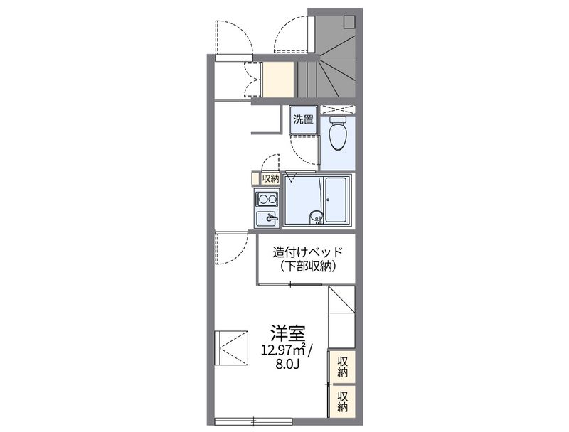 レオパレスＯＧＡＷＡ　Ｔ 間取図