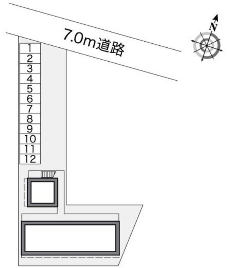 レオパレスＳＴＯ 駐車場