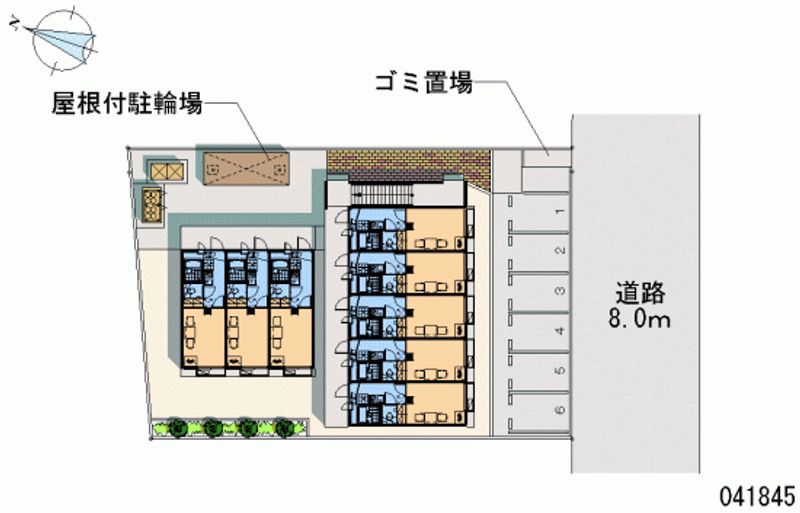 レオパレスユイカーナ 月極駐車場