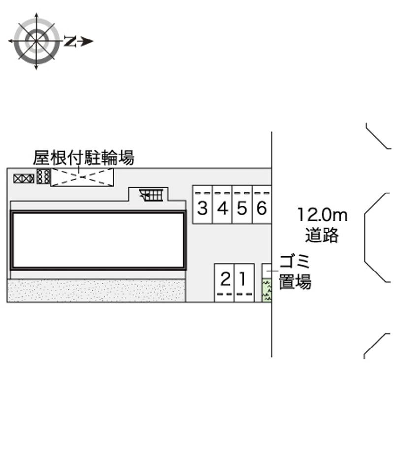レオパレス御厨ＥＡＳＴ 配置図