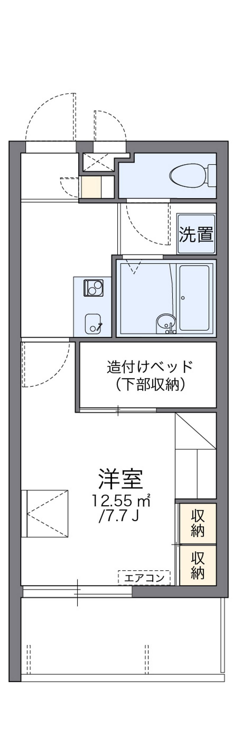 レオパレスゴヤ 間取り
