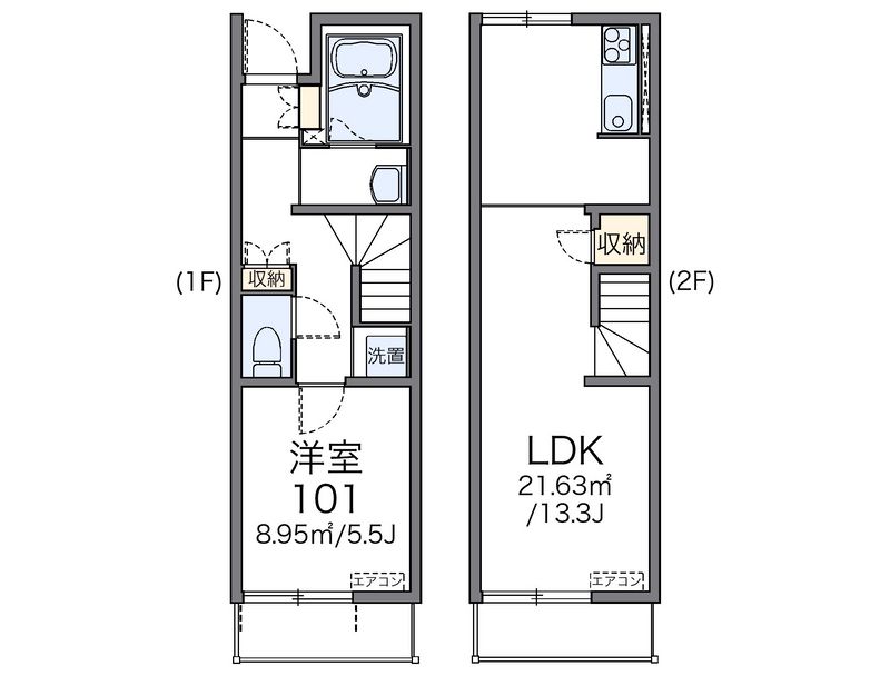 レオネクストコンカドール 間取図