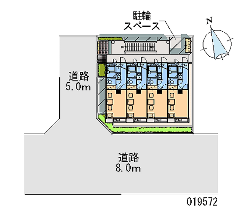 レオパレス明 区画図