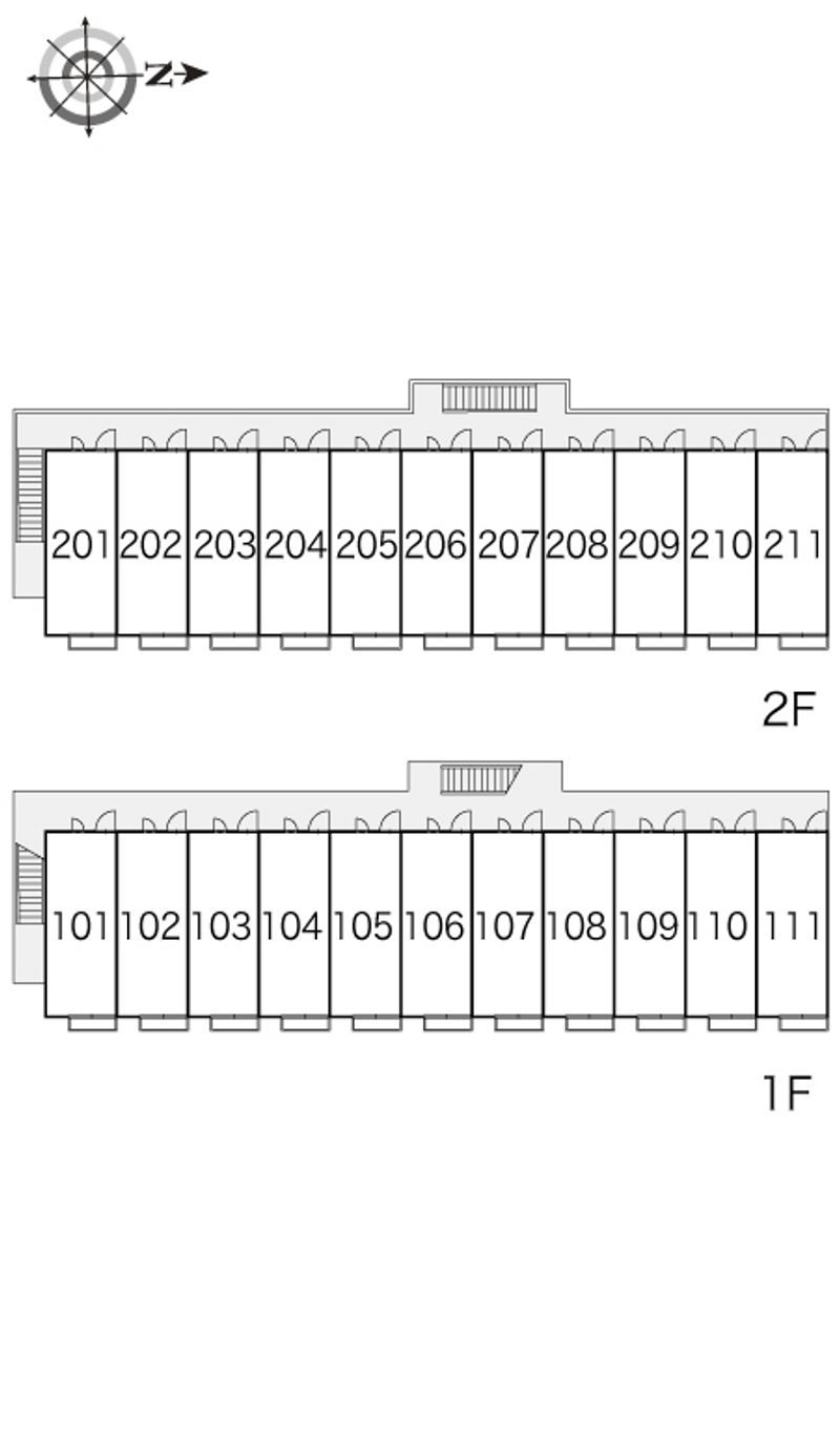 レオパレスソフィア 間取り配置図