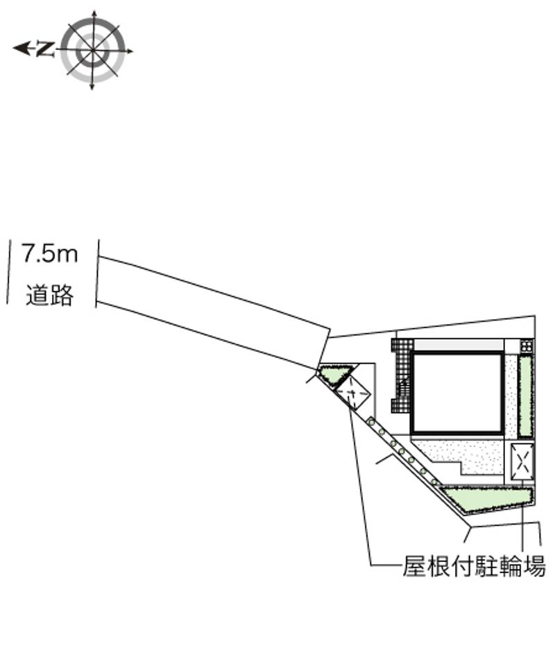 レオパレス追浜 配置図