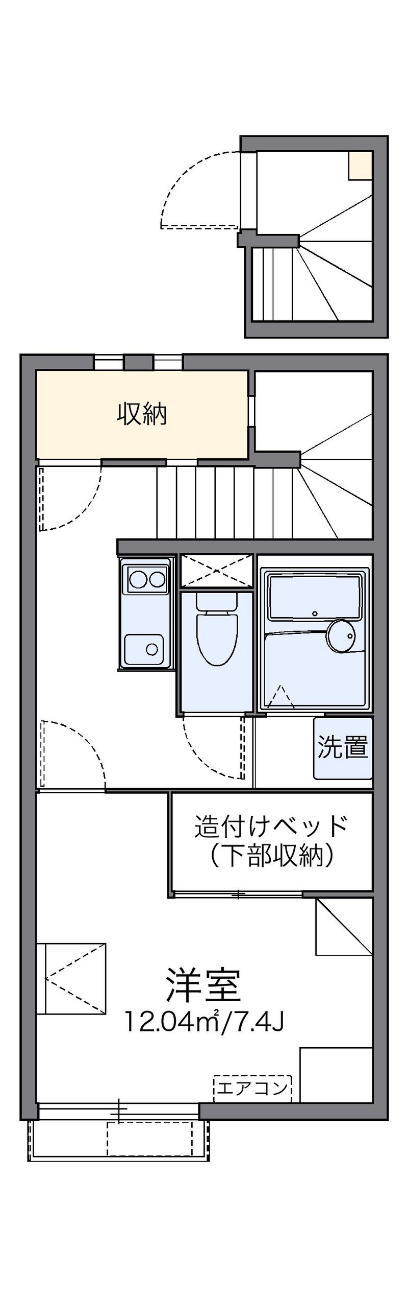 レオネクスト友愛 間取図