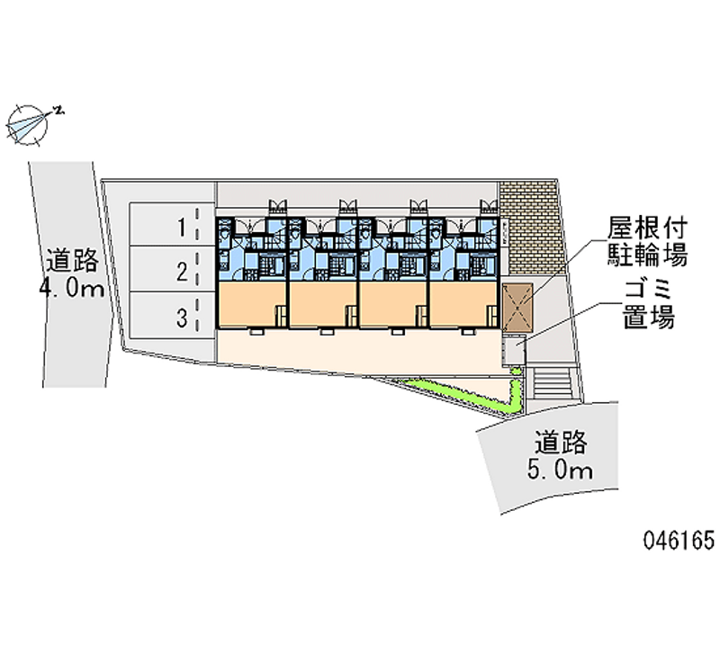 レオネクストワンニュー 区画図