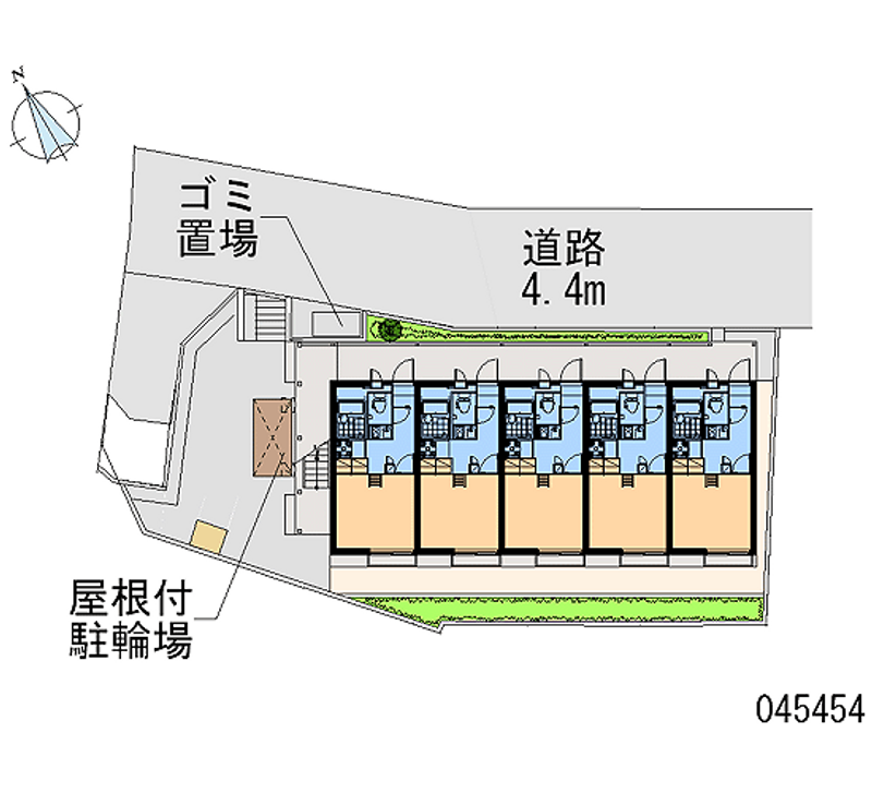 レオパレスフォレスタ 区画図