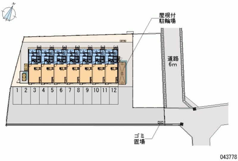 43778 bãi đậu xe hàng tháng