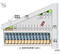 43809 Monthly parking lot