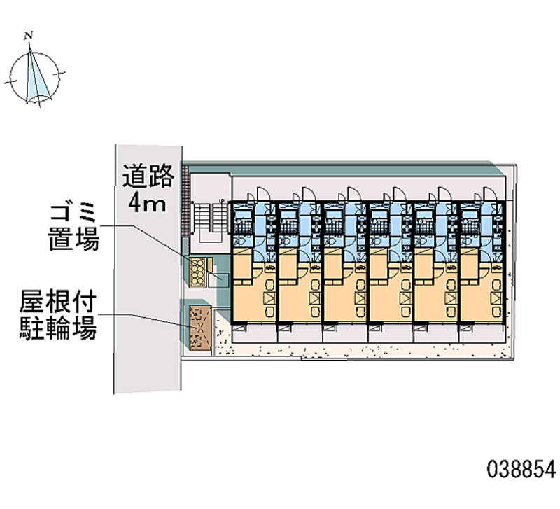 レオパレス大地 区画図